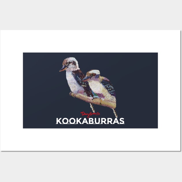 kookaburras Wall Art by tobycentreart